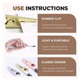 thumbnail image 3 of Bracelet Helper Tool, Jewelry Wearing Assistant with Protective Rubber Clip,Easy Fastener for Circle, 3 of 8