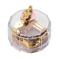 thumbnail image 1 of Dodecagon Transparent Acrylic Musical Box Counterclockwise Rotation Clockwork Musicbox Gold-Plating Music Movement for Friends Lovers Families Business Clients Christmas Birthday Gift Melody, 1 of 7