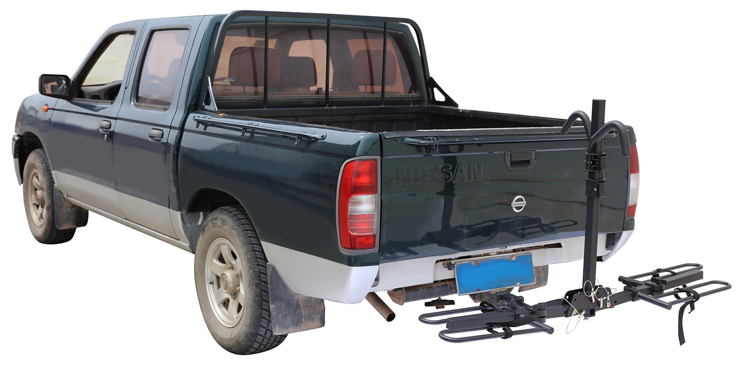 hyper tough platform hitch mount 2 bike rack