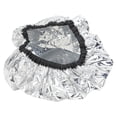 thumbnail image 4 of 10 gorros de ducha de papel de aluminio para acondicionamiento profundo del cabello y coloración para uso en salones de belleza en casa, 4 of 15