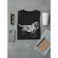 thumbnail image 3 of Baby Dog White Silhouette Tee Men's -Image by Shutterstock, 3 of 4