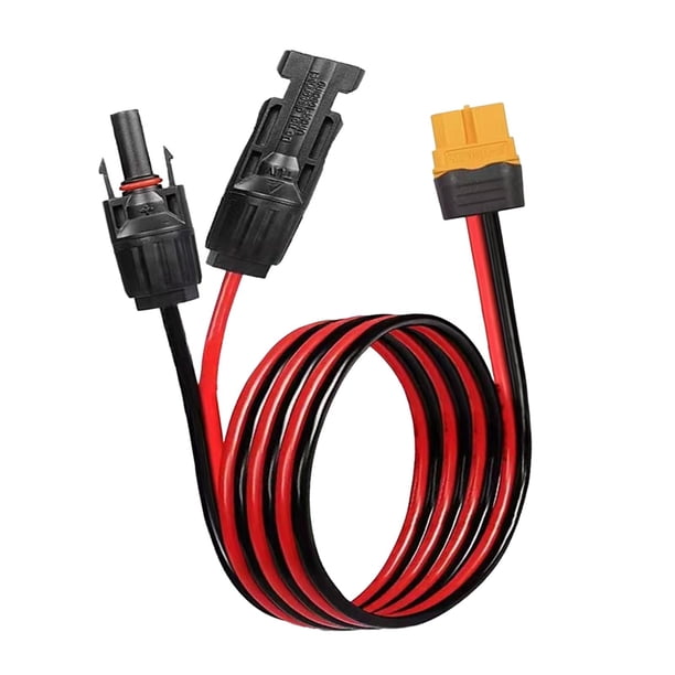 Conector de panel solar XT60 de alta eficiencia, ignífugo, accesorios 300cm