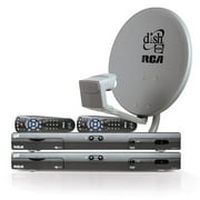 RCA DISH Satellite TV System With 2 Receivers DP301T22BM