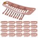 thumbnail image 1 of 30 pinzas de metal para pelucas, pinzas para extensiones de cabello, pinzas pequeñas para fijar el cabello., 1 of 6