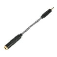 thumbnail image 2 of Adaptador de cable hembrá de 4,4 mm A macho de 2,5 mm, Adaptador de cable de audio parauriculares chapado en Oro de 8 núcleos, para reproducores de sonido, 2 of 7