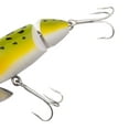 Arbogast Jitterbug Joint Clicker Topwater Baits 2 1/2" Frog Yellow