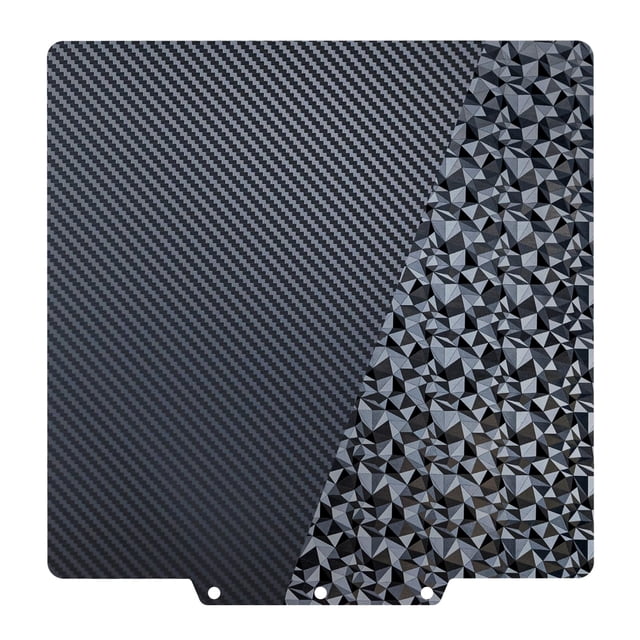 Placa de construcción TIOPY PET+ PEO con fibra de carbono PET de 235 x 235 mm