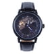 thumbnail image 3 of Reloj de cuero de moda para hombre, reloj mecánico de diseño hueco informal a la moda para negocios, 3 of 5