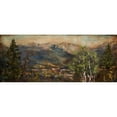 thumbnail image 3 of Monahan, Jodi 24x12 Black Modern Framed Museum Art Print Titled - Bitterroot Valley I, 3 of 5