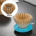 thumbnail image 4 of 50 Pcs Filtres à Café en Papier pour Panier, Filtres à Café pour Machine à Café, 4 of 9
