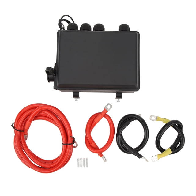 Caja De Contactor De Control De Relé Electromagnético, Cabrestante, Contactor De Control De Relé De Solenoide para Remolque ATU UTV De 8000 A 17000lb