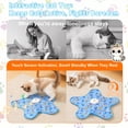 thumbnail image 5 of BIGODY Interactive Cat Toys for Indoor Cats, Touch Activated Cat Kitten Toy Exercise Toy, Automatic Rechargeable Hide & Seek Cat Toy with real bird chirps & 2 Moving Concealed Feathers, 5 of 7