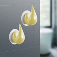 thumbnail image 4 of CSChome Hanger Hook Punch free Hanger Hook: Space saving Traceless Strong Load bearing Water Drop Shape Design for Home Use, 4 of 7
