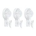 thumbnail image 4 of Suction Hooks Powerful Vacuum Suction Cup Hooks for Apartment Hotel Restroom Transparent, 4 of 9