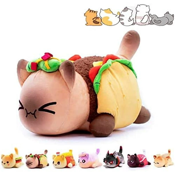Cat Plush Doll Toys Plushies Cat Soft and Cute Stuffed Animal Anime Cat Food Plushies for Kid Adult Gifts and Fans to Collect,Funny Doll(sandwich) - Cat Plush Doll Toys Plushies Cat Soft and Cute Stuffed Animal Anime Cat Food Plushies for Kid Adult Gifts and Fans to Collect,Funny Doll(sandwich) -