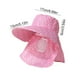 thumbnail image 3 of Sombrero de poliéster transpirable para exteriores, de ala ancha, para mujer, con protección solar, para ciclismo, cuello y trabajo, 3 of 6