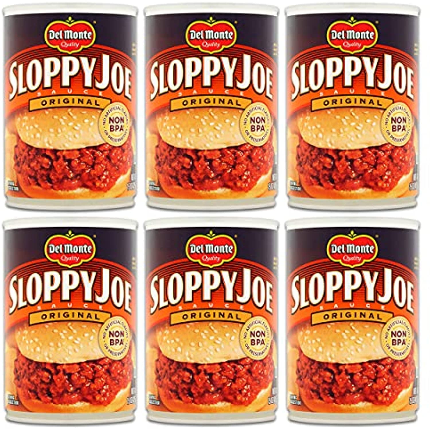 Del Monte Sloppy Joe Sauce Original 15 Oz (Pack Of 6)
