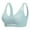 Light Blue, variant on Censtreet Bras for Women Lace V Neck Seamless Wireless No Underwire Supportive Pushup Brasieres Comfortable T Shirt Bra