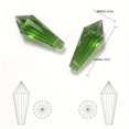 thumbnail image 5 of 20pcs 8x20mm Colorful Glass Beads - Water Drop Shape with Horizontal Hole for Jewelry Making, DIY Crafts, Earrings, Bracelets, Necklaces - Vibrant Assorted Colors, Glass Beads for Jewelry Making,, 5 of 19