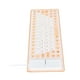 thumbnail image 3 of M Buder Teclado de Silicona Flexible con Cable USB, 85 Teclas, Resistente al Agua y Polvo, Diseño Enrollable y Portátil, Silencioso para PC y Laptop (Color Naranja Vibrante), 3 of 5
