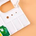 thumbnail image 4 of EXHUMKY Caja De Pigmentos Para Acuarela En Plástico Con Compartimentos Para Mezcla Y Uso Doméstico, 4 of 8