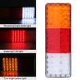 thumbnail image 1 of 12v Taillight  Truck Trailer Boat Taillight  Truck Trailer Indicator Lamp 2 X 12V 75-LED Truck Trailer Boat Rear Tail Brake Reverse Taillight Indicator Lamp Waterproof, 1 of 8