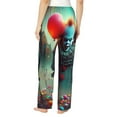 thumbnail image 3 of It Pennywise Horror Women's Pajama Pants, Comfy All Over Print Lounge Pants Casual Sleepwear with Pockets & Drawstring, 3 of 8