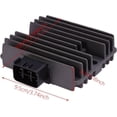 thumbnail image 6 of Voltage Rectifier Regulator for Kawasaki Mule 600 610 KAF400 21066-0010 32800-42F00, 6 of 10