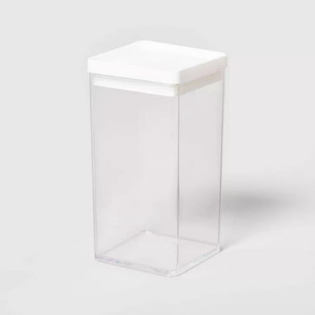 5.8c Tall Square Plastic Food Storage Container