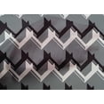 thumbnail image 4 of oneOone Organic Cotton Voile Fabric Chevron Geometric Print Fabric BTY 42 Inch Wide, 4 of 4