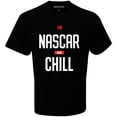 thumbnail image 2 of Men's Checkered Flag Sports  Black NASCAR and Chill T-Shirt, 2 of 3