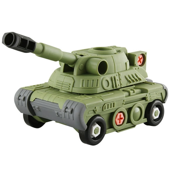 Bewildely Juguetes ensamblados para niños, modelos grandes de plástico portátiles, juego educativo, herramientas para exteriores, Kits de construcción modelo