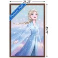 thumbnail image 3 of Disney Frozen - Elsa Glance Wall Poster, 22.375" x 34" Framed, 3 of 6