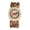 B, variant on Women's Wooden Elastic Watch: Bohemian Handcrafted Tonneau Buddhist Beaded Wood Bracelet Watches Stretch Band Analog Quartz Wristwatch