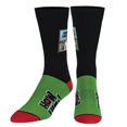thumbnail image 2 of ODD SOX, How High Patch, Fun Graphic Print Crew Socks for Men & Women, Large, 2 of 6
