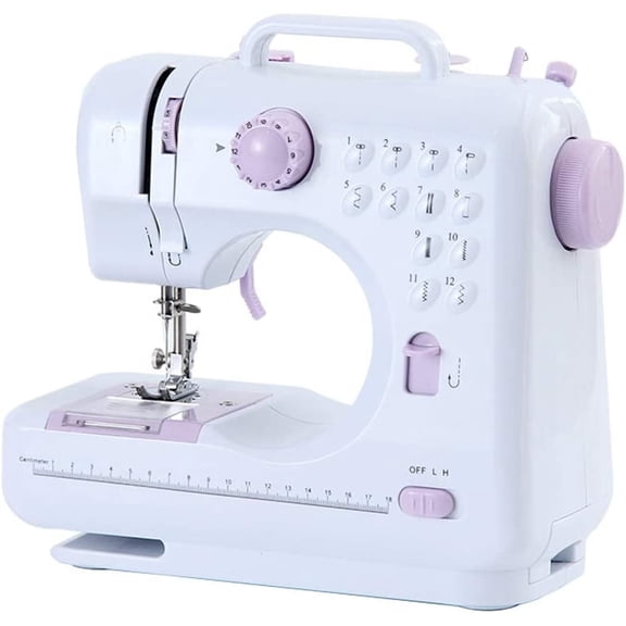 Portable Sewing Machine,Mini Sewing Machine Handheld Electric Sewing Machines 12 Stitches for Beginners Kids