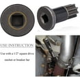 thumbnail image 5 of Crank Engine Barring Rotating Tool Fit Cummins B/C Series Dodge Pickups 5.9L z, 5 of 5