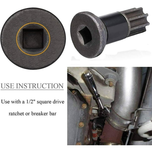 Engine Barring Tool for Dodge Pickups with Cummins 3.9L 5.9L 6.7L
