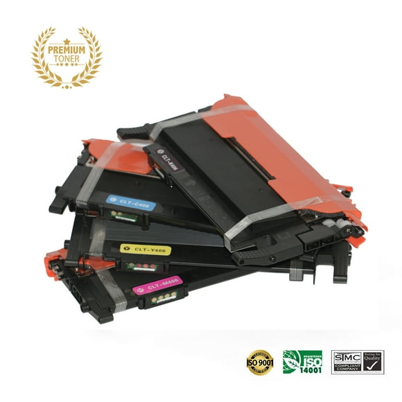 Ultra Toner™ 4 COLORS COMBO - Superior Samsung CLT406S BK/M/Y/C Toner Cartridge Online Only!