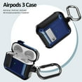 thumbnail image 5 of Duo Shield Secure Lock Designed For AirPods 3rd Gen With Hook, Blue/Black, 5 of 7