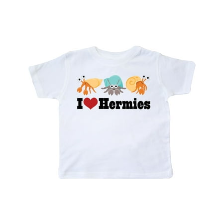 

Inktastic I Heart Hermit Crabs Gift Toddler Boy or Toddler Girl T-Shirt