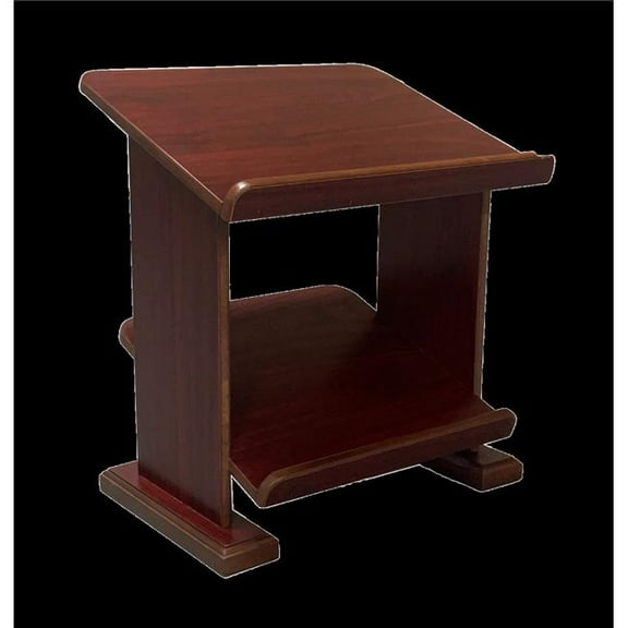 Nua 60302 15 in. Mahogany Table Top Shtender Assembled - 2 Levels