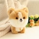 thumbnail image 3 of Regalo de cumpleaños, lindo muñeco de cachorro, muñeco de peluche, muñeco husky, muñeco corgi, muñeco de peluche de simulación, juguete para niños, regalo, 3 of 5