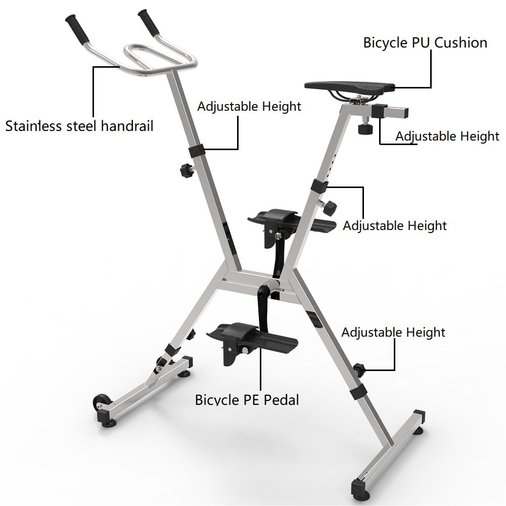 Latourreg Aquatic Sport Equipment 316L Stainless Steel Aquatic Bike in Swimming Pool Water Bike for Exercise