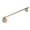 Antique Color, variant on BIMZUC European Style Single Rod Copper Bath Towel Bar, 19.7 inches / 50 cm Wall Mounted Bathroom Towel Holder Rack for Toilets and Washrooms, Dark Bronze Finish