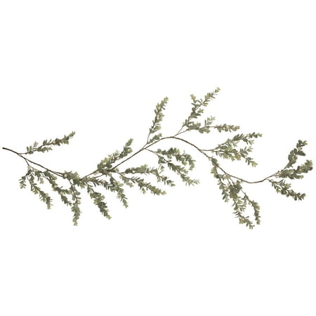 Northlight Real Touch™️ Berry and Eucalyptus Christmas Garland - 5' x 8" - Unlit
