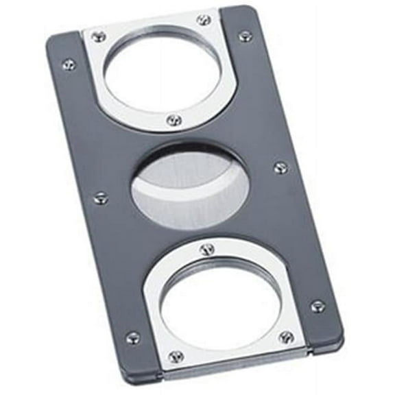 Visol VCUT-12 Magellan Gun Matte Polished Chrome Guillotine Cigar Cutter
