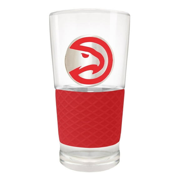 Atlanta Hawks 22oz. Pilsner Glass with Silicone Grip