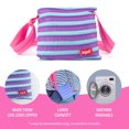 thumbnail image 3 of ZIPIT Shoulder Bag for Girls, Adjustable Crossbody Purse, Gift Box Included, Purple, 3 of 9