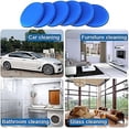 thumbnail image 5 of Paquete de 12 almohadillas de espuma para encerar el automóvil, almohadillas de espuma para aplicar abrillantador de pintura para vehículos, diámetro de 4 pulgadas, 5 of 5